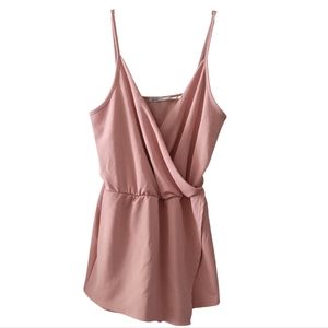 Kimchi Blue Urban Outfitters Pink Romper Jumpsuit Outfit Size M